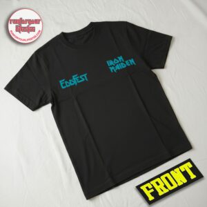Iron Maiden EddFest 2026 Knebworth Merch On July 10 And 11 2026 Eddie Head T-Shirt