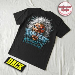 Iron Maiden EddFest 2026 Knebworth Merch On July 10 And 11 2026 Eddie Head T-Shirt