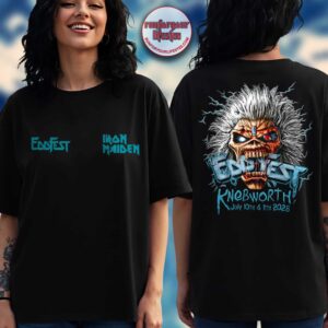 Iron Maiden EddFest 2026 Knebworth Merch On July 10 And 11 2026 Eddie Head T-Shirt