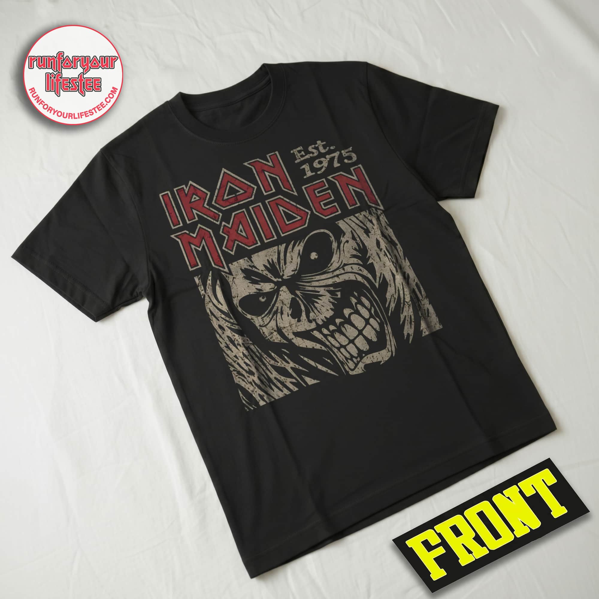 Iron Maiden Eddfest Knebworth 2026 Killer Eddie 50th Anniversary T-Shirt