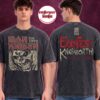 Iron Maiden Eddfest Knebworth 2026 Killer Eddie 50th Anniversary Washed T-Shirt