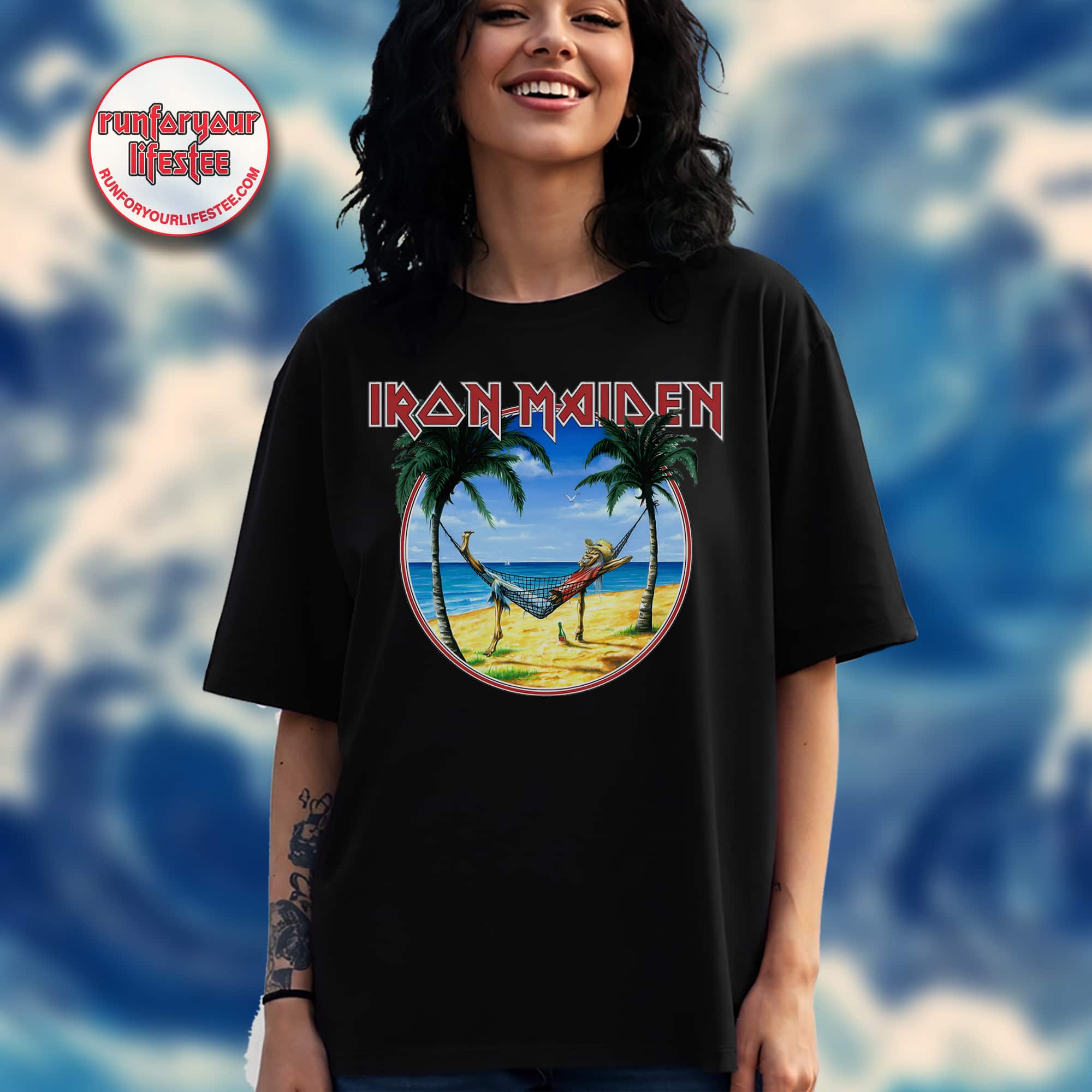 Iron Maiden Eddie Off 2009 Florida Event T-Shirt