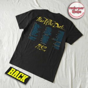 Iron Maiden Fear Of The Dark Tour 1992 50th Anniversary T-Shirt