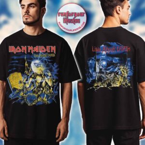 Iron Maiden Life After Death 40th Anniversary Zoombie Eddie T-Shirt