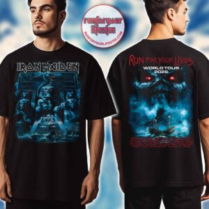 Iron Maiden Powerslave Mariner 2026 Tour Tee