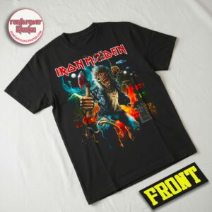 Iron Maiden Run For Your Lives 2026 Axe Eddie Tour T-Shirt