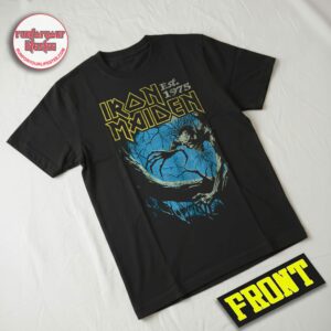 Iron Maiden Run For Your Lives 2026 Fear Of The Dark Eddie T-Shirt