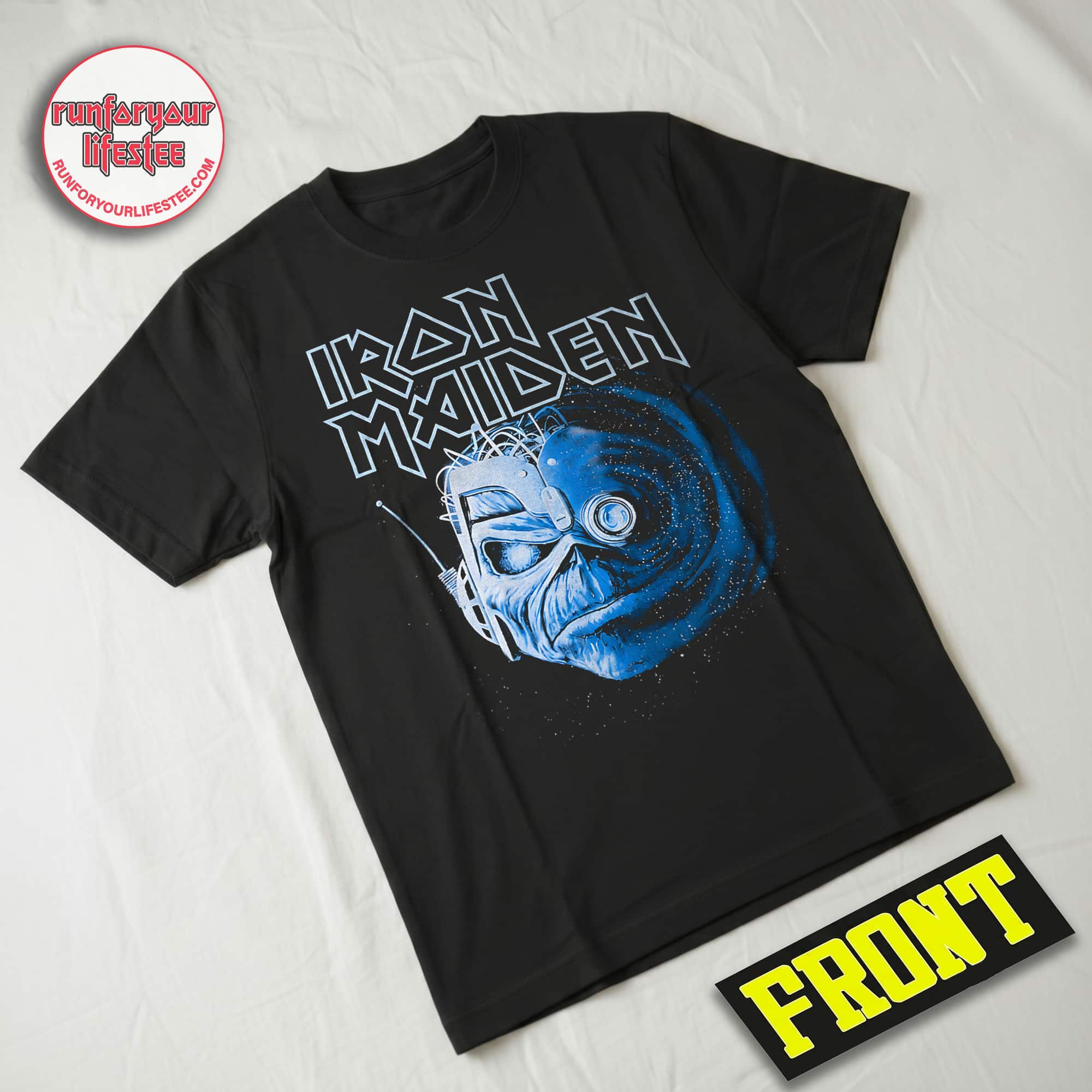 Iron Maiden Wasted Years Eddie Ringer T-Shirt