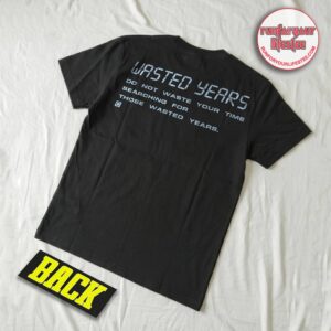 Iron Maiden Wasted Years Eddie Ringer T-Shirt