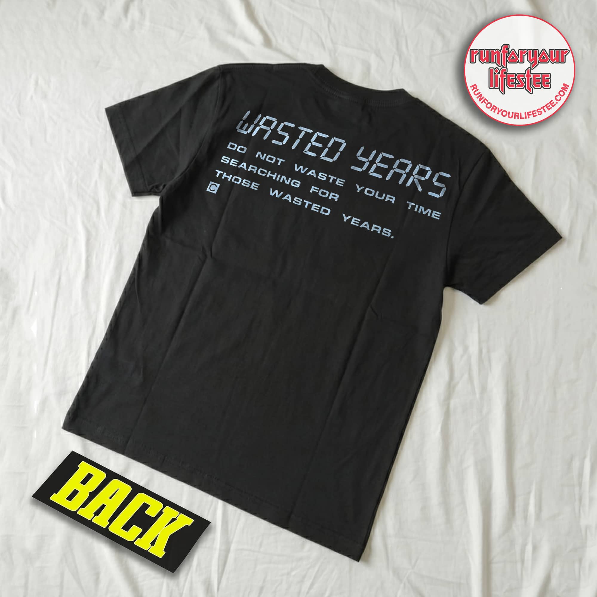 Iron Maiden Wasted Years Eddie Ringer T-Shirt