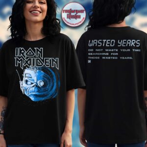 Iron Maiden Wasted Years Eddie Ringer T-Shirt