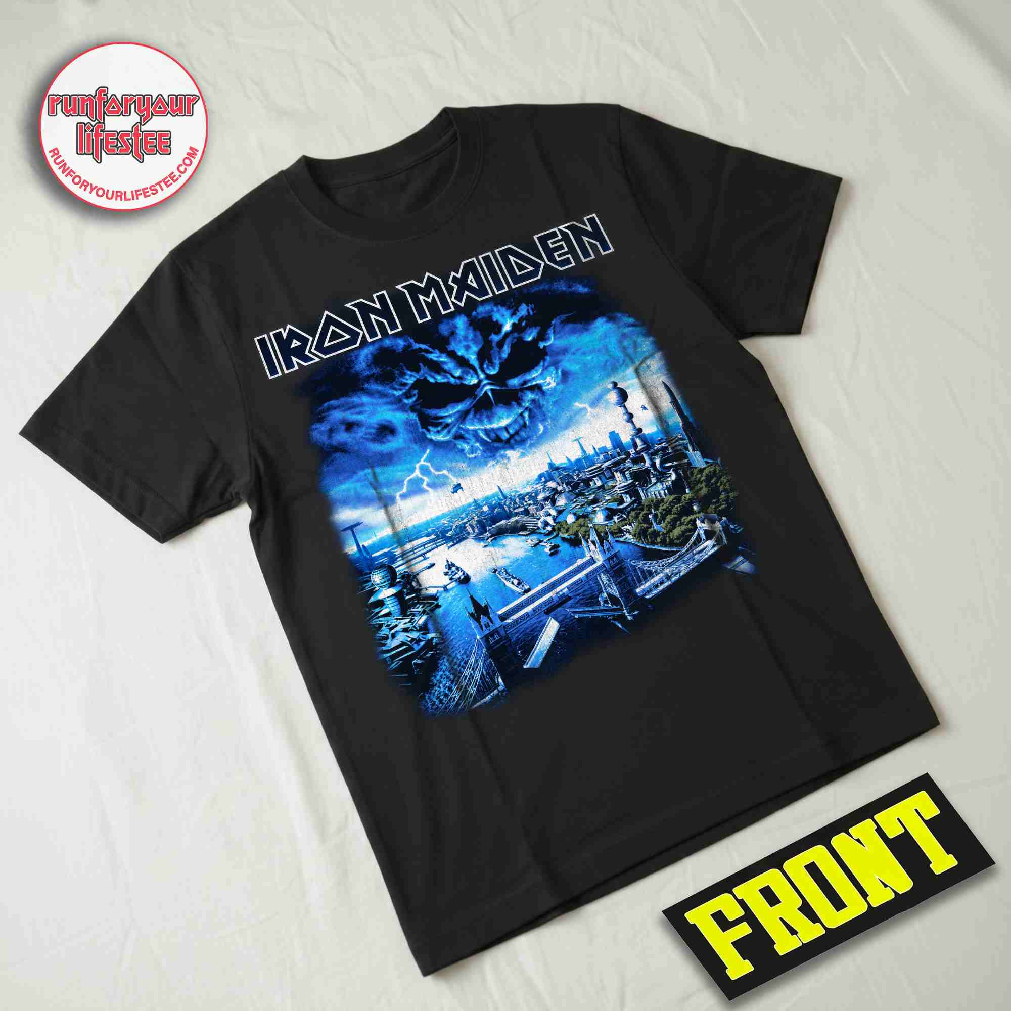 Iron Maiden Brave New World Tour Graphic T-Shirt
