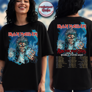 Iron Maiden Eddie Lightning Sphere T-Shirt