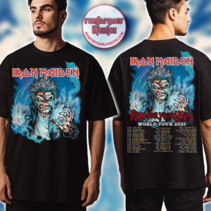 Iron Maiden Eddie Lightning Sphere T-Shirt