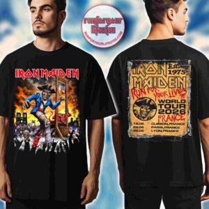 Iron Maiden France 2026 Paris And Lyon Eddie Sans-culottes French Revolution T-Shirt