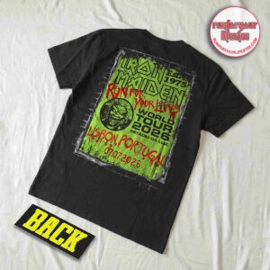 Iron Maiden Lisbon Portugal On 7 July 2026 Eddie The Winemaker T-Shirt