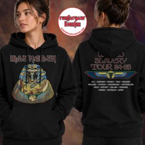 Iron Maiden Powerslave IM50 World Slavery Tour 1984–1985 Hoodie