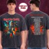 Iron Maiden Run For Your Lives 2026 Tour Washed Tee
