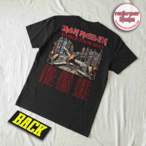 Iron Maiden Trooper VIP 2019 Tour Two Sided T-Shirt