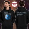 Iron Maiden Wasted Years Cosmic Eddie Ringer Hoodie